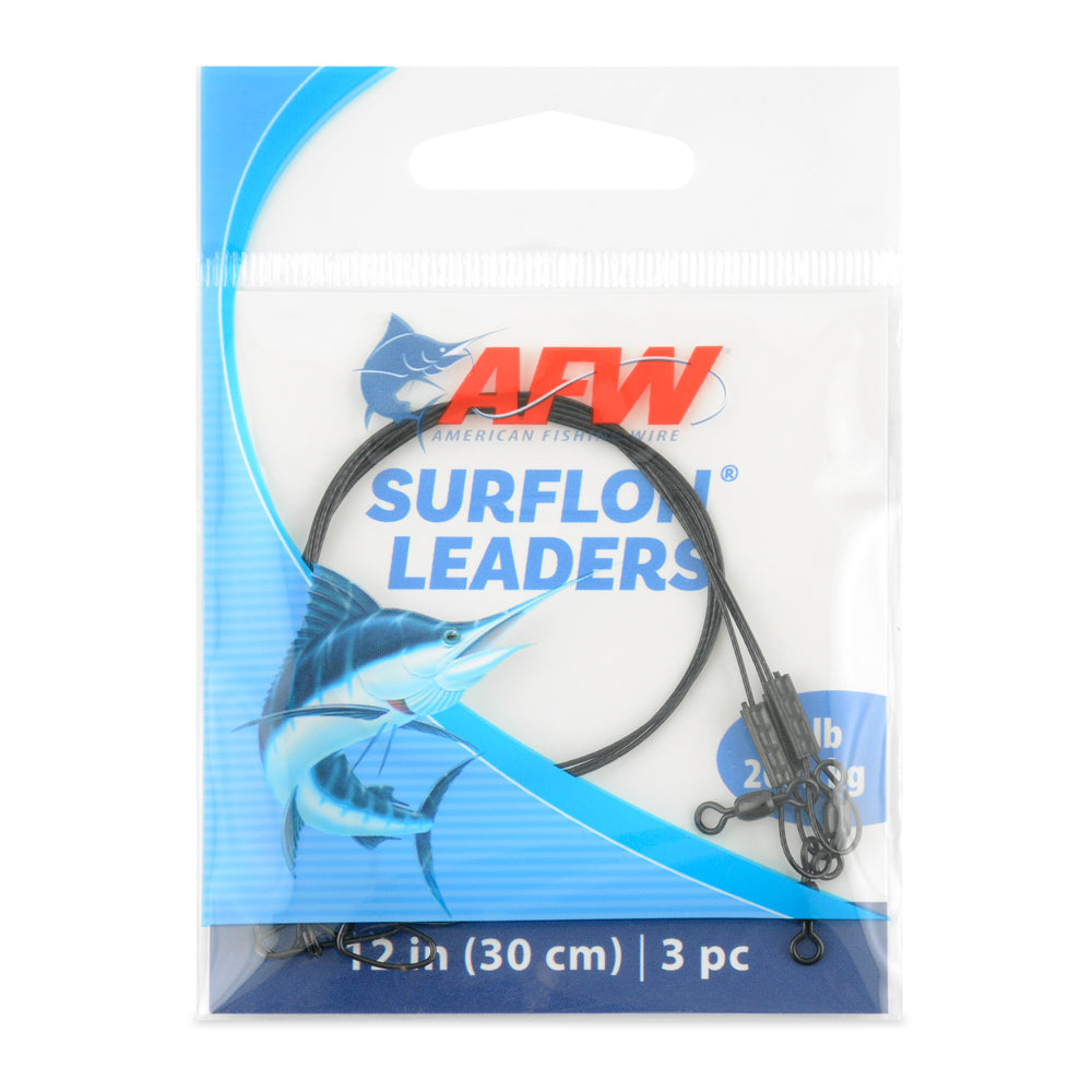 AFW Surflon Nylon Coated 1x7 Pre Rigged Stainless Steel Leader