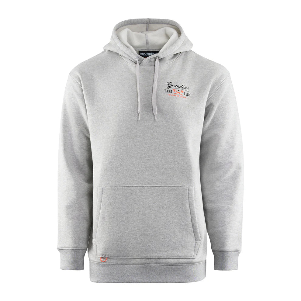 Grundens X Dark Seas Portsmith Hoodie - Athletic Heather