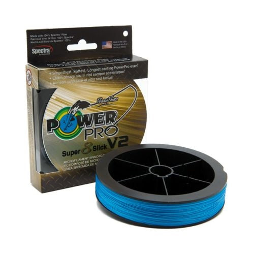 Power Pro Super 8 Slick V2 Braided Line 300 Yard Spool