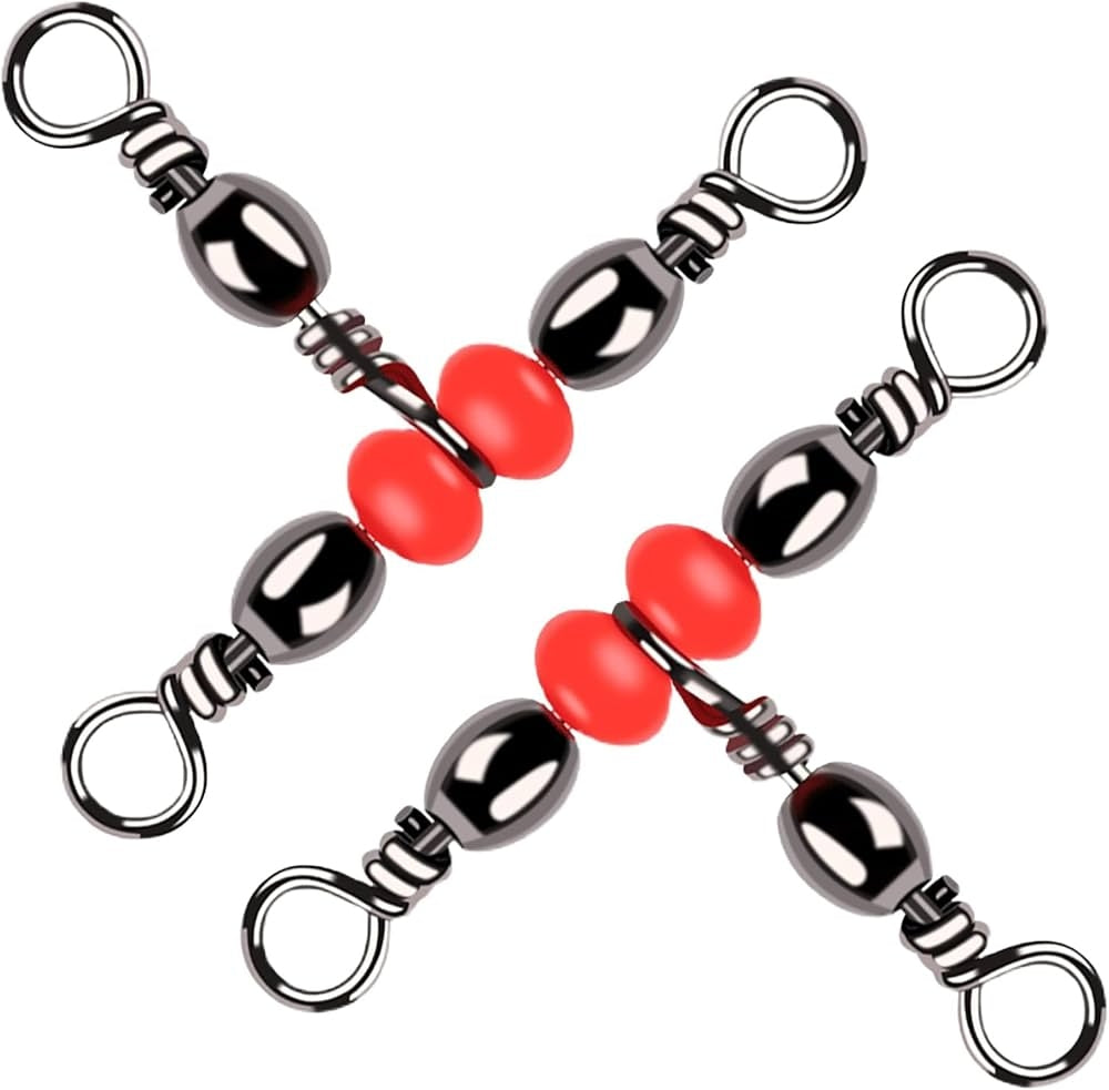 Tsunami Rolling T Swivel w/ Beads