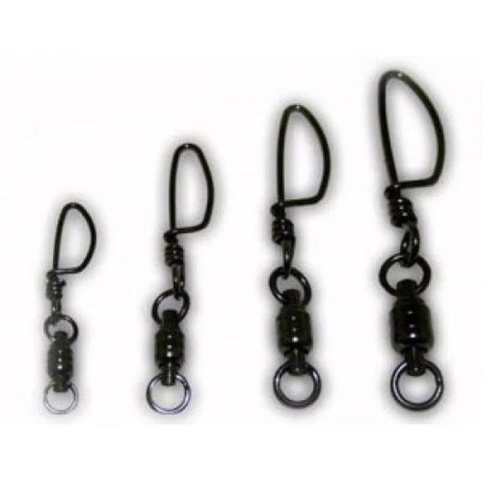 Tsunami SaltX SS Ball Bearing Swivels w/ Welded Ring and Snap TSSTX-BBRS