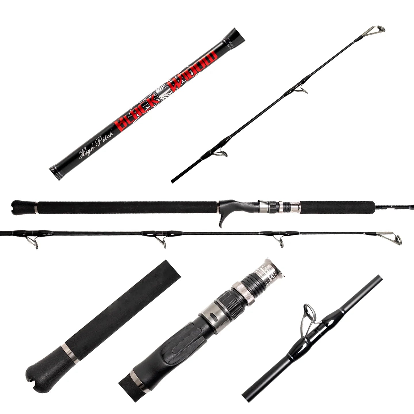 Jigging World Black Widow 2.0 Conventional Rods
