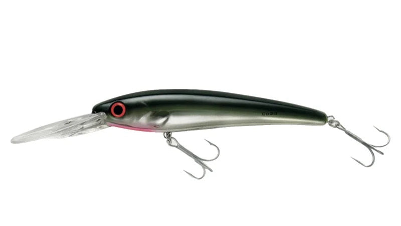 goggle eye bait Bomber Certified Depth Hot Pink 8 In