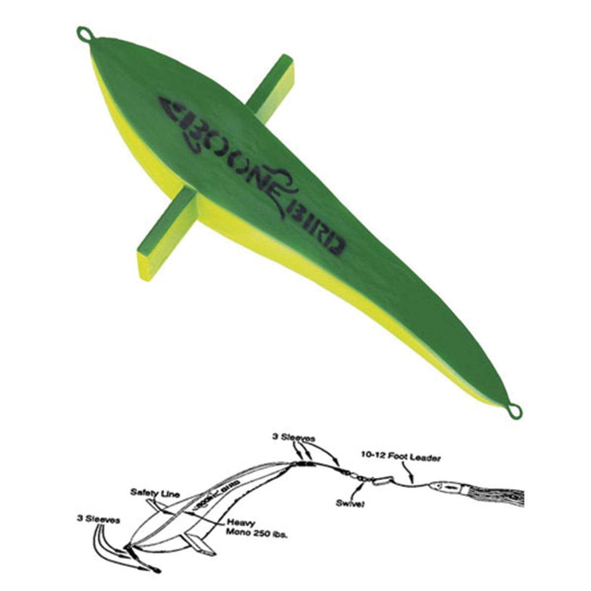 Boone Teaser Birds - Rigged & Ready