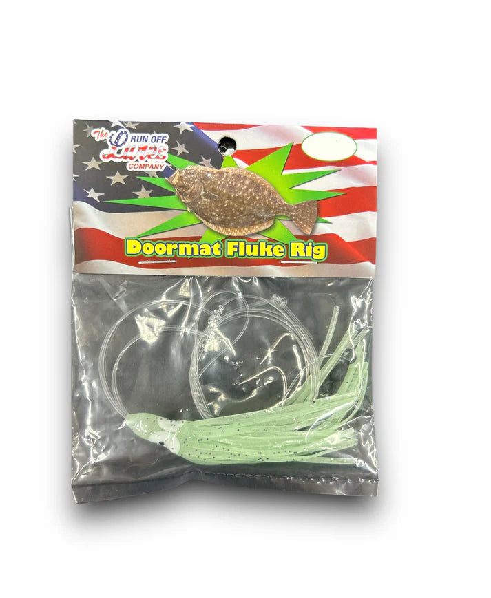 Run Off Lure Co. Doormat Fluke Rigs - 22 Varieties!