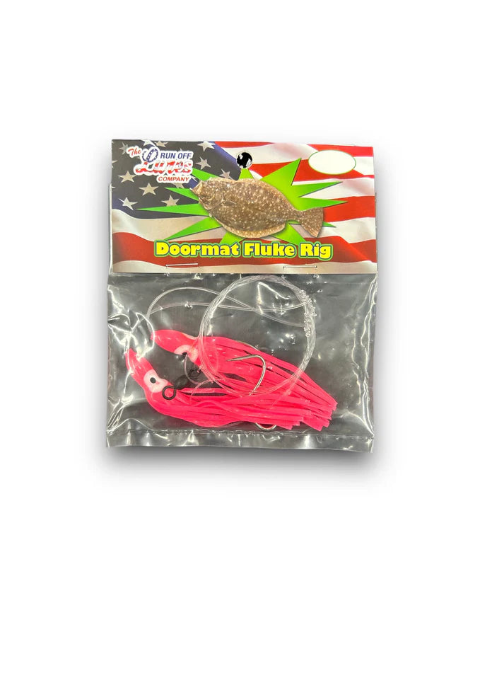 Run Off Lure Co. Doormat Fluke Rigs - 22 Varieties!