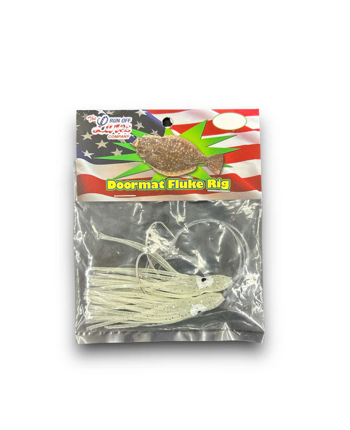 Run Off Lure Co. Doormat Fluke Rigs - 22 Varieties!