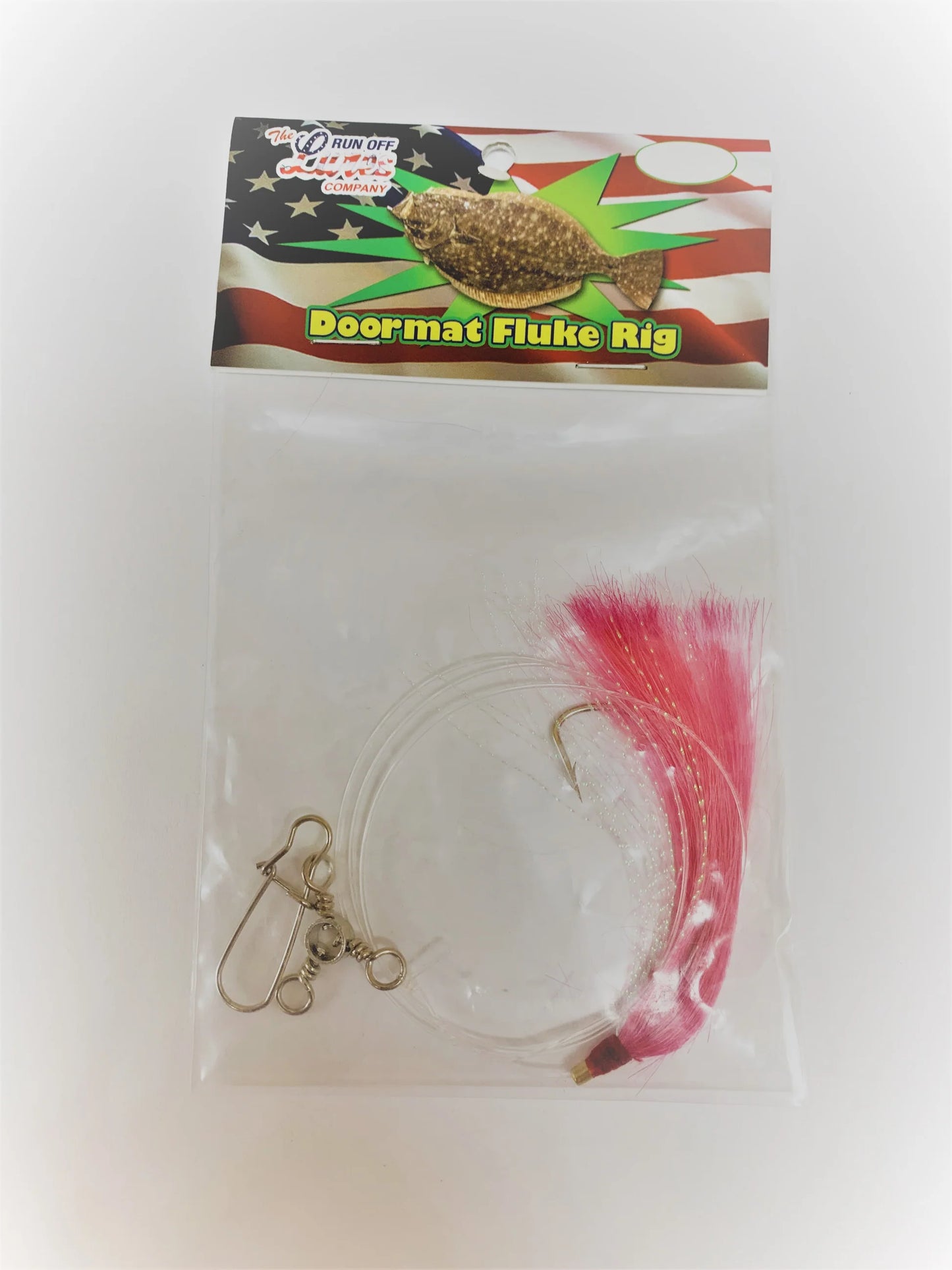 Run Off Lure Co. Doormat Fluke Rigs - 22 Varieties!