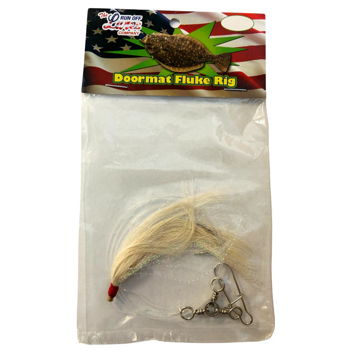 Run Off Lure Co. Doormat Fluke Rigs - 22 Varieties!