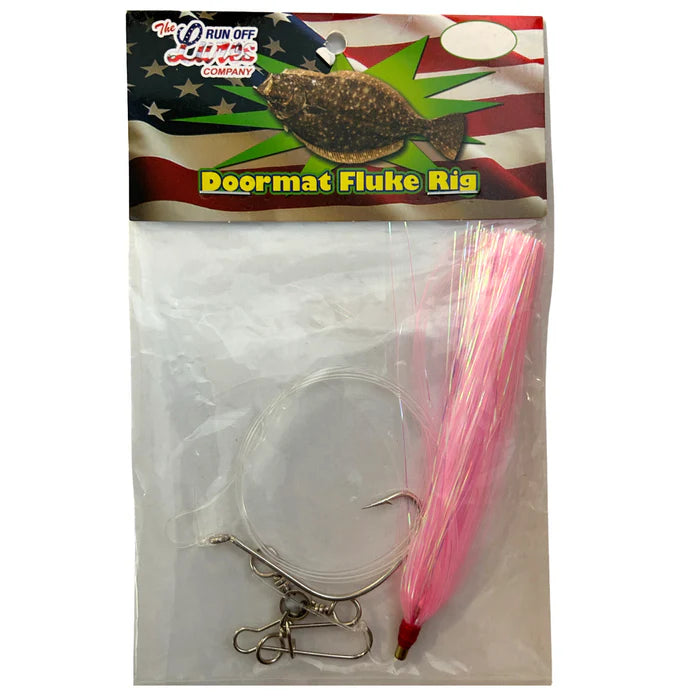 Run Off Lure Co. Doormat Fluke Rigs - 22 Varieties!
