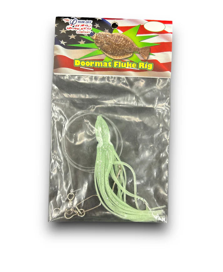 Run Off Lure Co. Doormat Fluke Rigs - 22 Varieties!