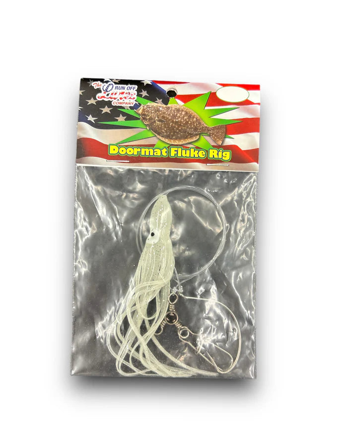 Run Off Lure Co. Doormat Fluke Rigs - 22 Varieties!