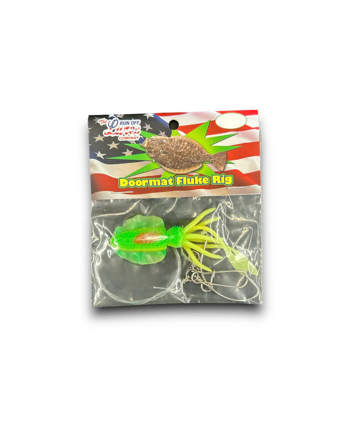 Run Off Lure Co. Doormat Fluke Rigs - 22 Varieties!