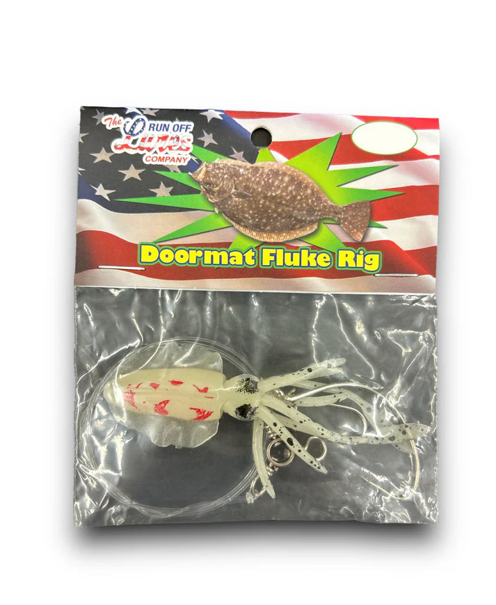 Run Off Lure Co. Doormat Fluke Rigs - 22 Varieties!