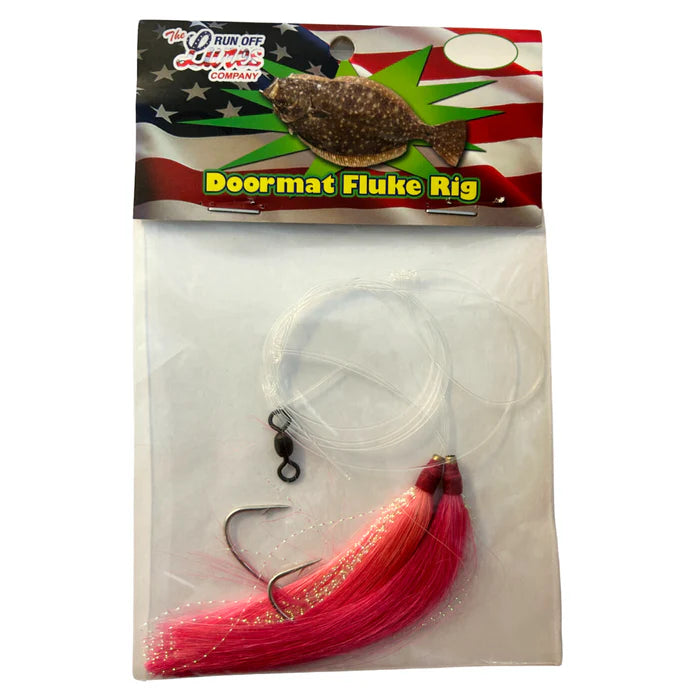 Run Off Lure Co. Doormat Fluke Rigs - 22 Varieties!