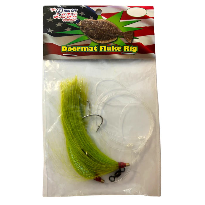 Run Off Lure Co. Doormat Fluke Rigs - 22 Varieties!