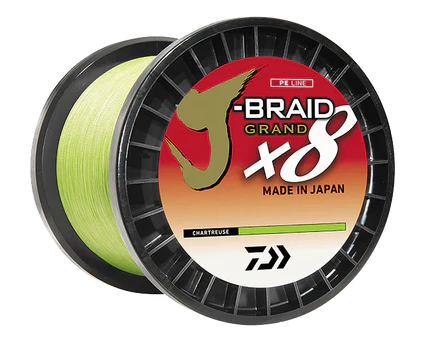 Daiwa J-Braid Grand 8X Braided Fishing Line - Per Yard