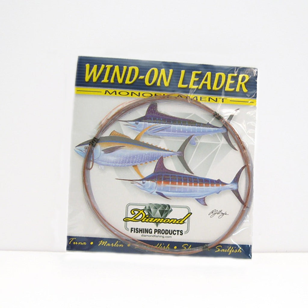 Diamond Monofilament Wind-On Leader