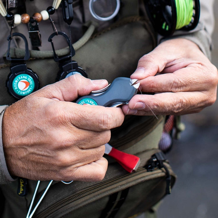 Boomerang Tool Company Original SNIP Fishing Line Cutter for Cutting Braided Fishing Line