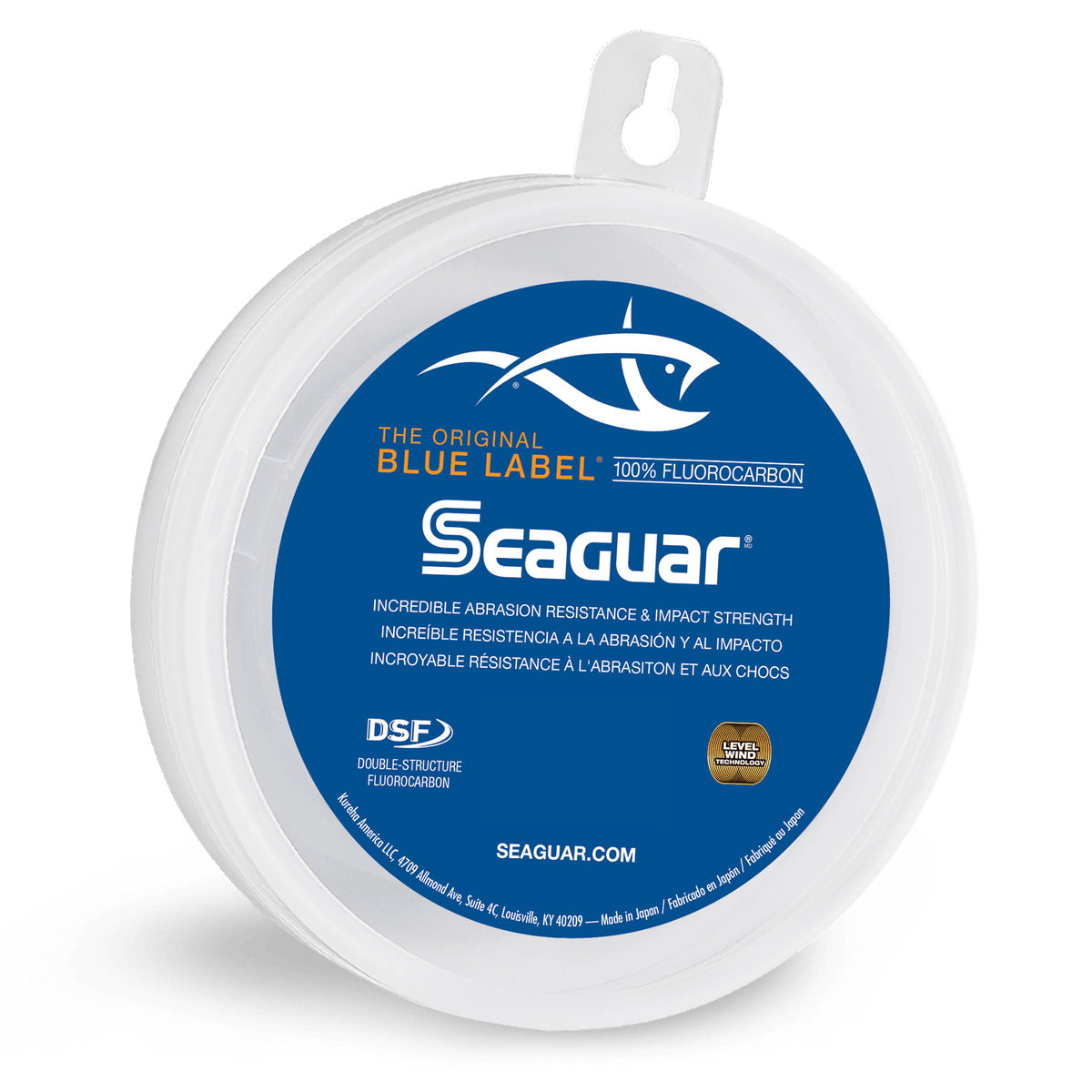 Seaguar Blue Label Fluorocarbon Leader 100 Yard Spool