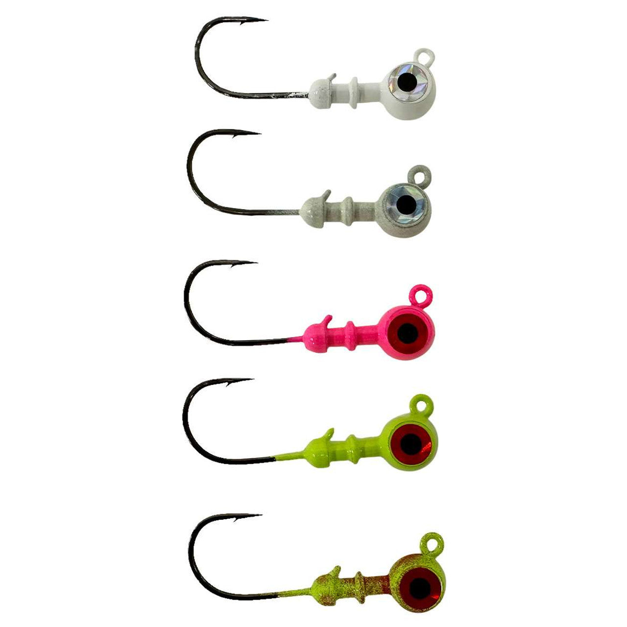 MagicTail Round Eye Jig Heads RHE (3-Pack)