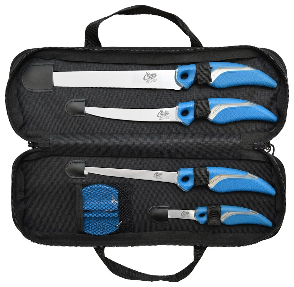 Cuda 6-Piece Fisherman's Knife Set