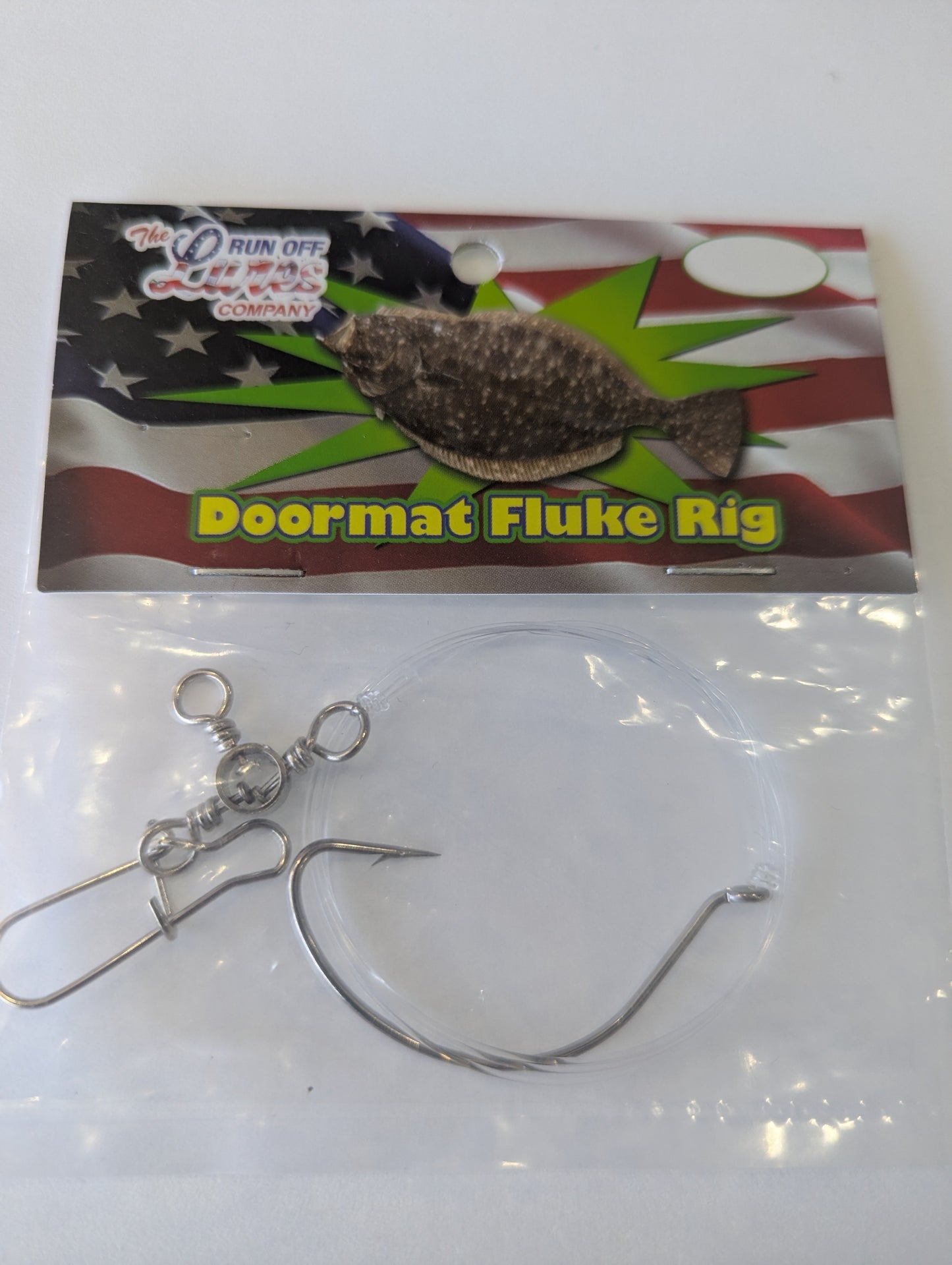 Run Off Lure Co. Doormat Fluke Rigs - 22 Varieties!