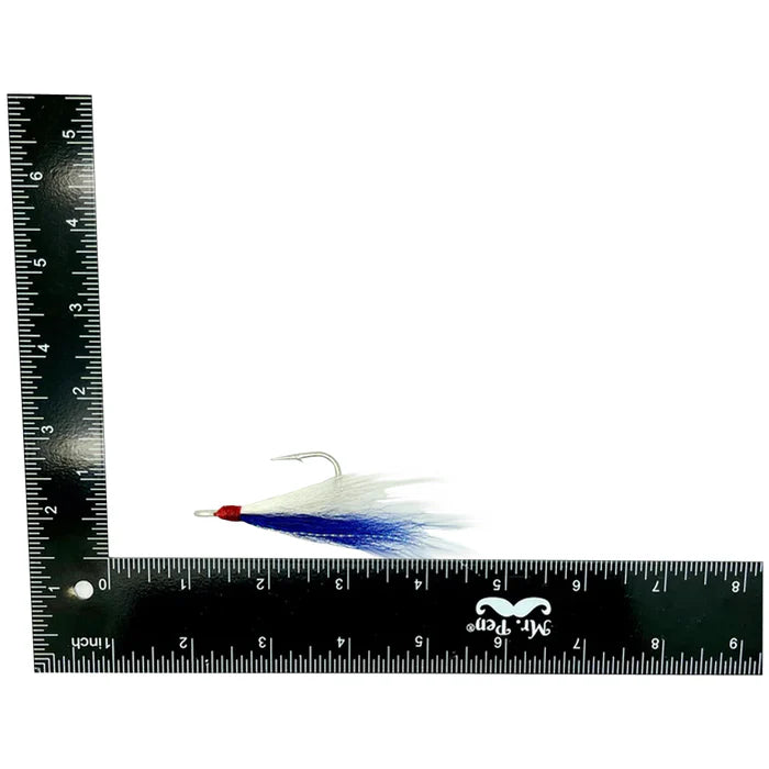 Run Off Rigged Bucktail Teasers / Replacement Hooks 2-Pack