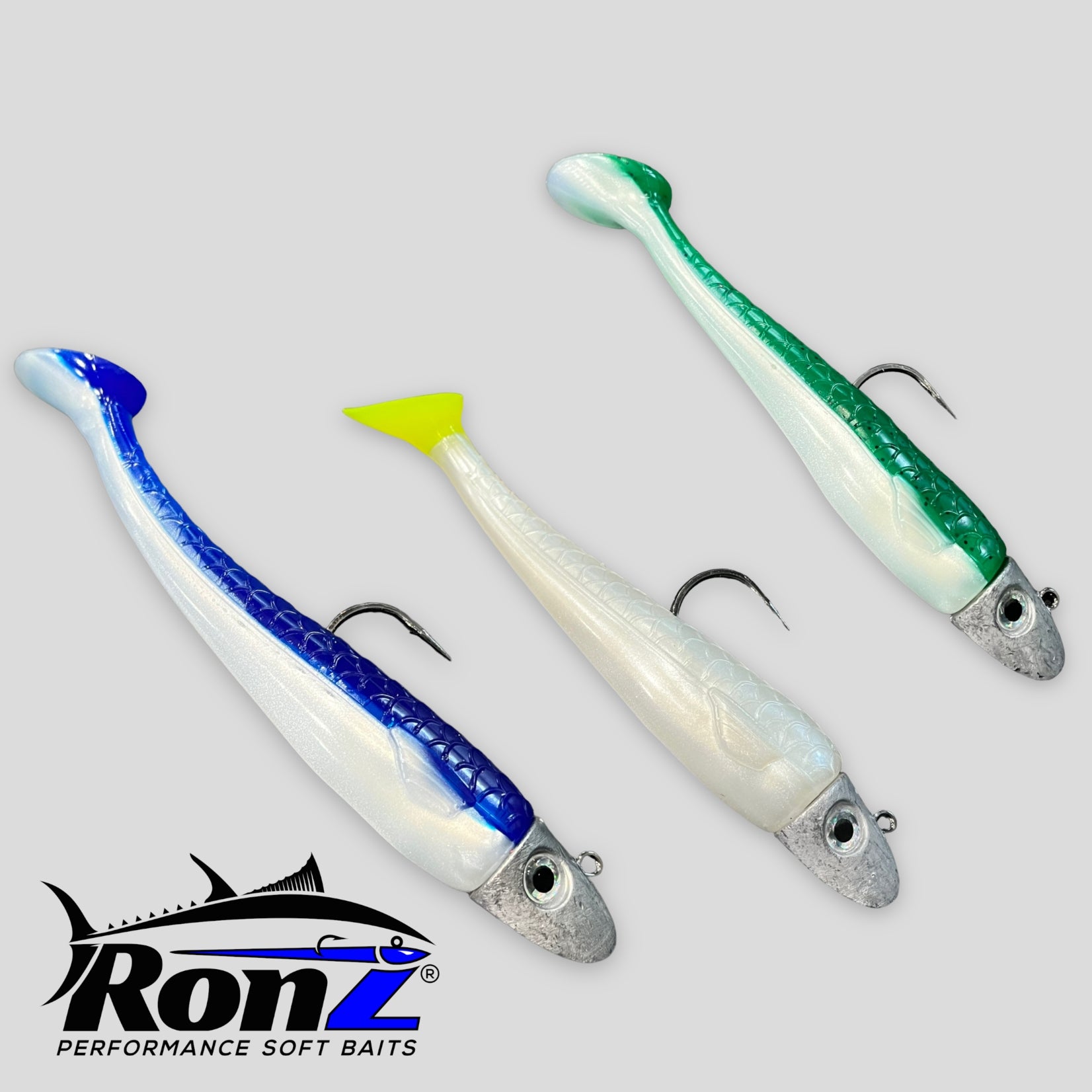 bass lure companies from a to z Ronz Lures Z-Fin Original Series Rigged, in Pink | For Fishing