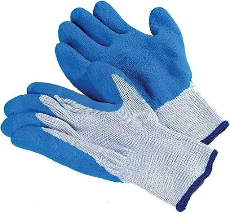 Tsunami Blue Grip Nitrile Coated Utility Gloves