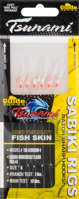 Tsunami Guide Series Sabiki Rigs - Multiple Varieties