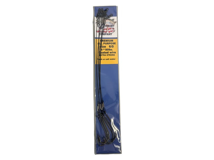 Run Off Lures Vinyl Coated 9" Wire Rig