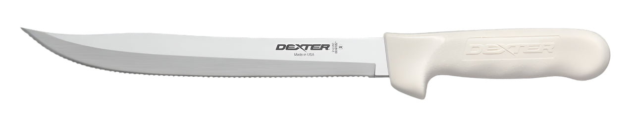 Dexter S142-9SC SANI-SAFE® 9″ Scalloped Utility Slicer