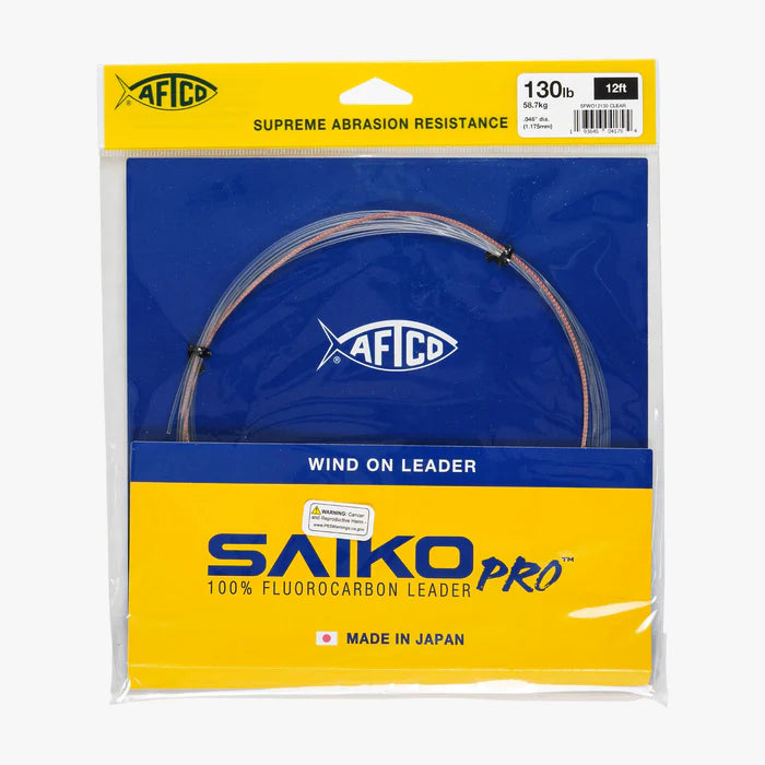 Aftco Saiko Pro Wind On Leader, 130lb Aftco Saiko Pro Wind On Leader, 130lb