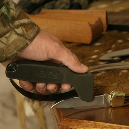 AccuSharp Knife and Tool Sharpener - OD Green