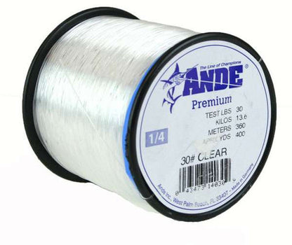 Ande Premium Monofilament 1/4 LB Spool