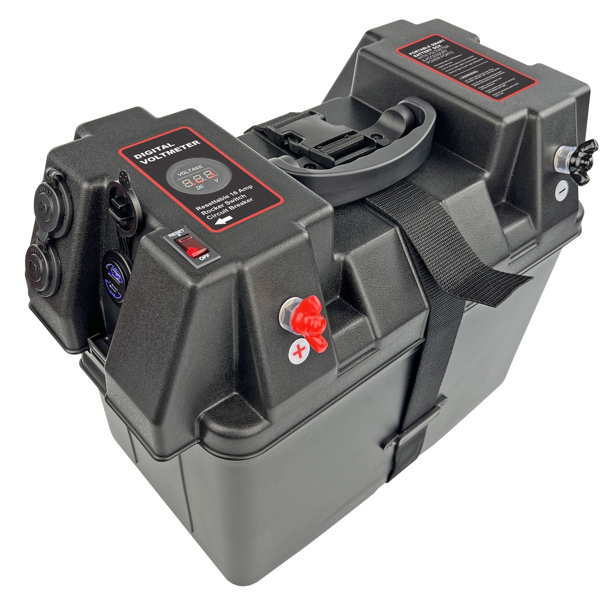 Battery Box Fish Shoreline Marine Power Station Battery Box – Capitol Fishing Tackle Company