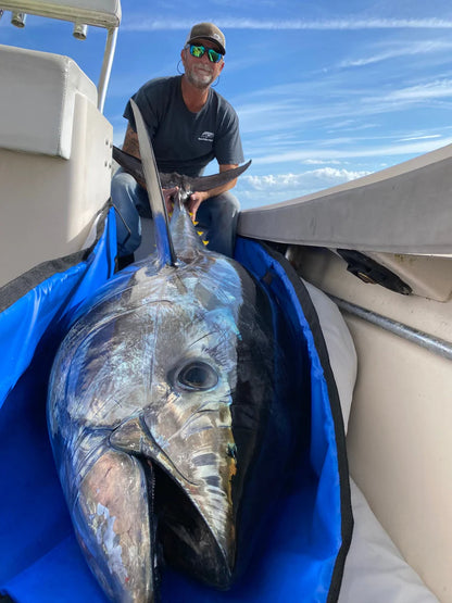 Calcutta Giant Tuna Blanket / Cooler Bag 100" CPFC-TBFB Tuna and Billfish
