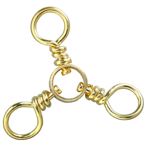 3/0 Brass 3-Way Swivel (10PK)