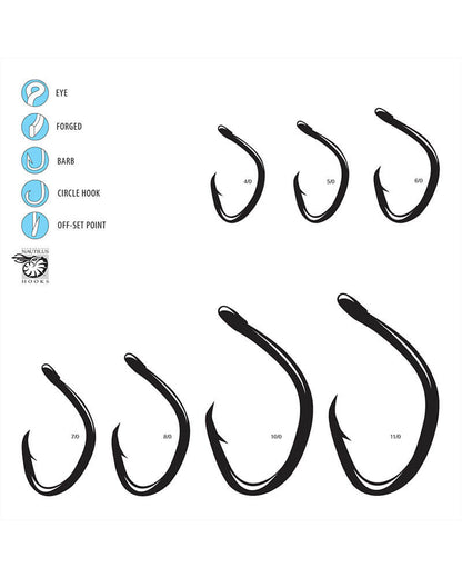 Gamakatsu Super Nautilus Circle Hooks