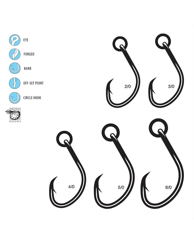 Gamakatsu Nautilus HD Circle Hooks