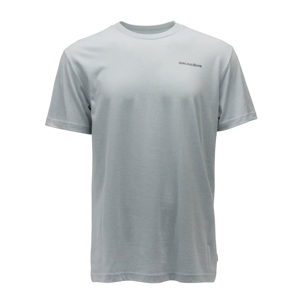 Grundens Commercial Boat SS T-Shirt - High Rise Grey