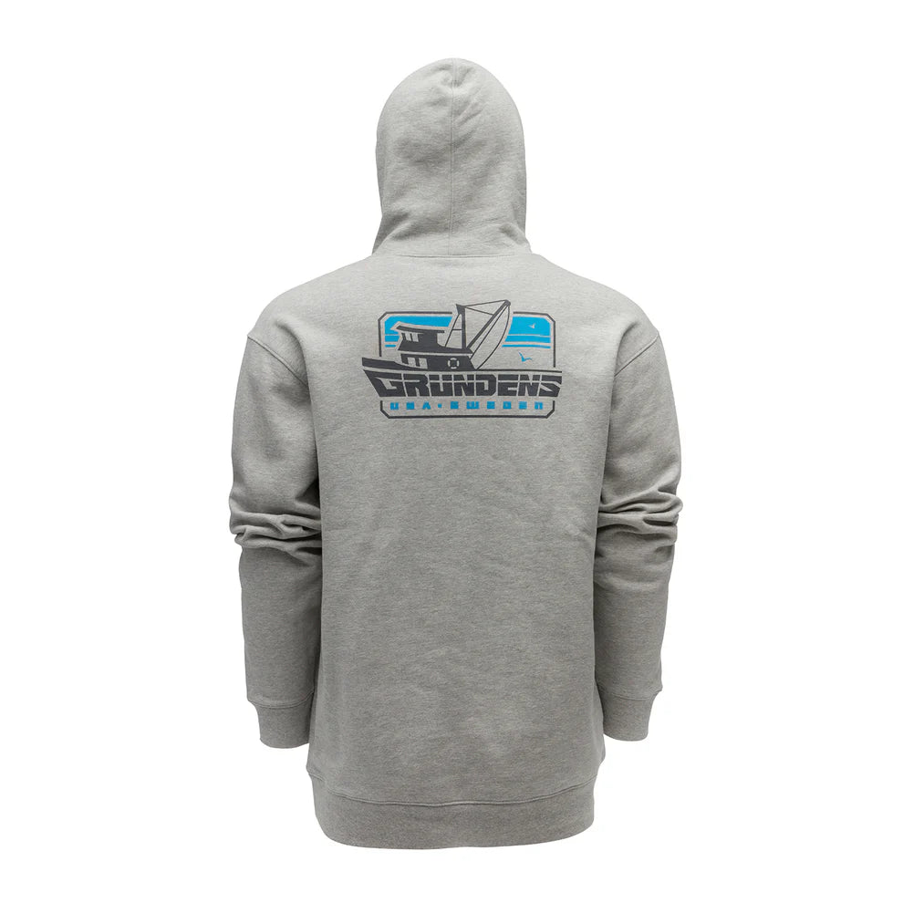 Grundens Displacement DWR Hoodie - Commercial Boat