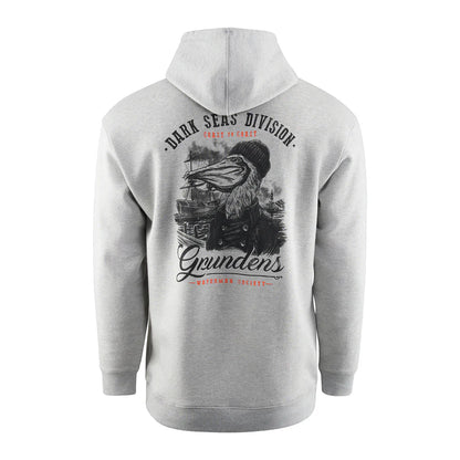 Grundens X Dark Seas Portsmith Hoodie - Athletic Heather