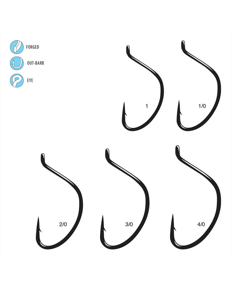 Gamakatsu Shiner Hook UE (Up-Eye)