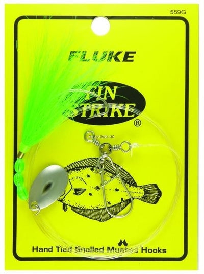 Fin Strike Single Hook Fluke Rig 559