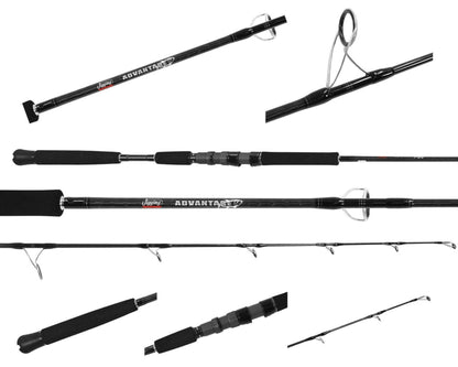 Jigging World Ghost Hunter Advantage Jigging Spinning Rods