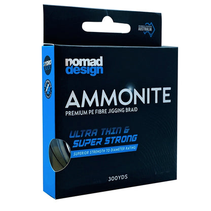 Nomad Ammonite Jigging Braid 300 Yard Spool