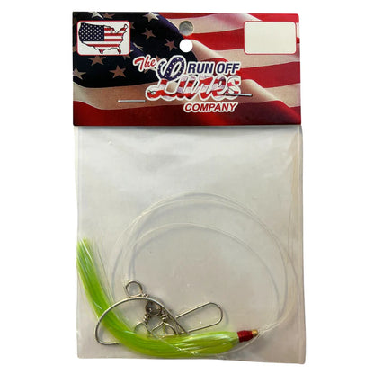 Run Off Lure Co. Doormat Fluke Rigs - 22 Varieties!