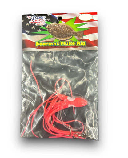Run Off Lure Co. Doormat Fluke Rigs - 22 Varieties!